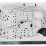 wanna jakuzzi - dwie leżanki