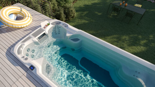 basen z przeciwprądem swim spa