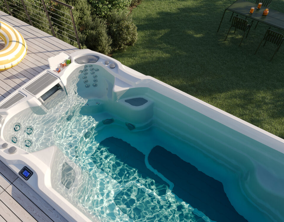 basen z przeciwprądem swim spa
