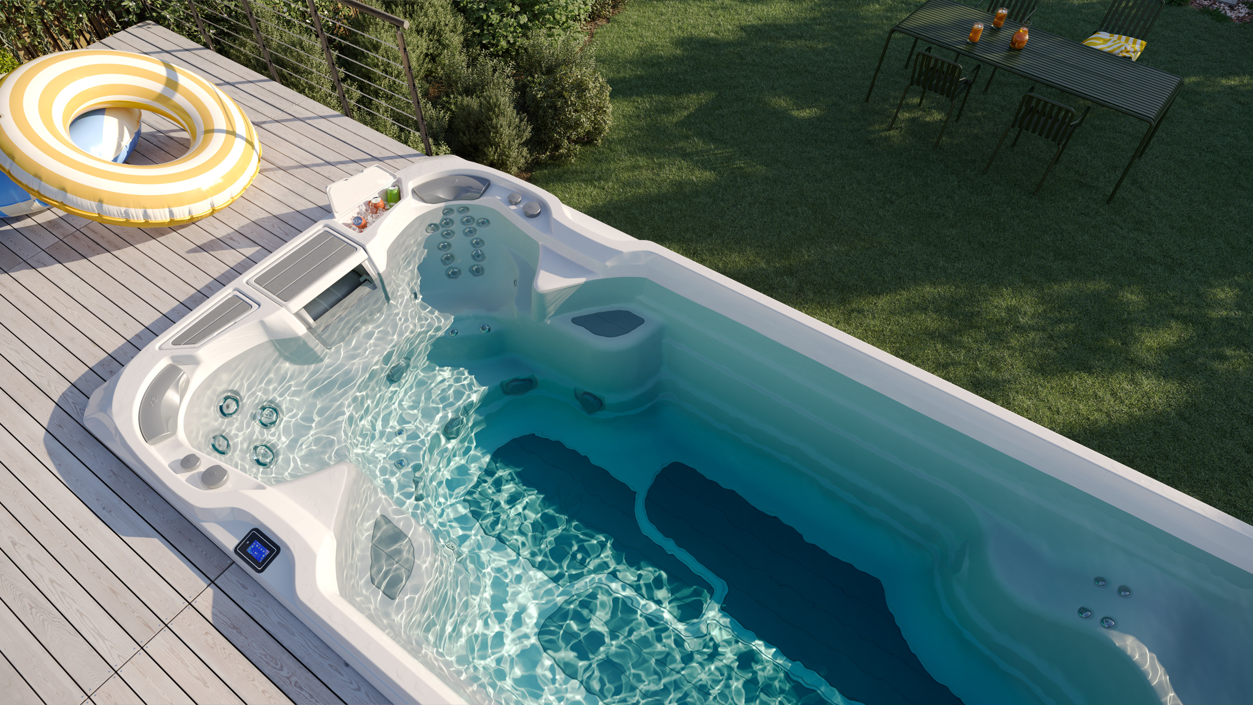 basen z przeciwprądem swim spa